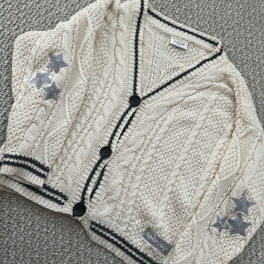 Taylor Swift Folklore Cardigan – Official Merch (New Condition)